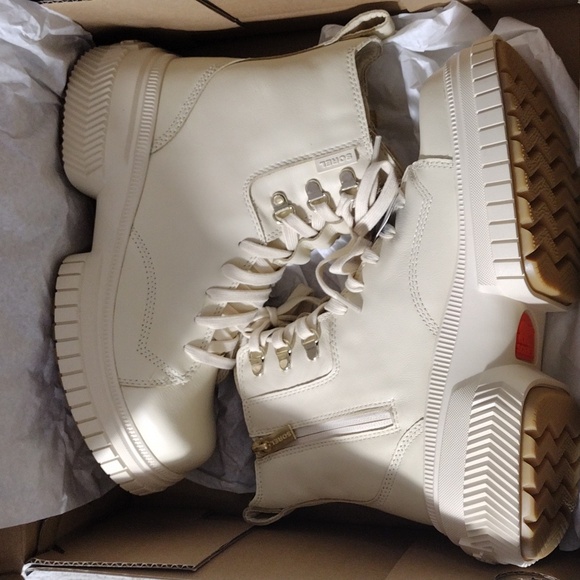 NIB Sorel ONA AVE Women's Waterproof Lace Boot Honey White Sea Salt size… - Picture 11 of 11